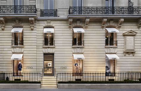 boutique fendi paris|Fendi showroom.